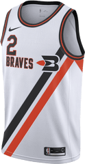 Nike - Kawhi Leonard Braves Jersey Png