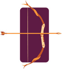 Transparent Png Svg Vector File - Bow And Arrow Png Vector