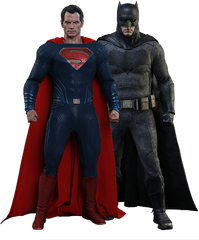 Batman Vs Superman Dawn Of Justice Hot Toys - Hot Toys Superman Vs Batman Png