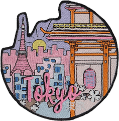 Tokyo Sticker Patch - Tokyo Sticker Png