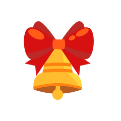 Christmas Bell Png Image - Illustration