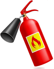 Cartoon Fire Extinguisher Material Png - Transparent Background Fire Extinguisher Clipart