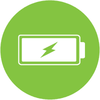 Battery Symbol Green Charging Free Download PNG HD