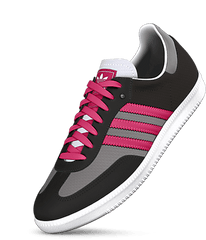 Shop The Mi Samba Custom Shoes - Lace Up Png