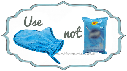 Norwex Dusting Mitt Vs Disposable Cloths - Norwex Dusting Mitt Uses Png