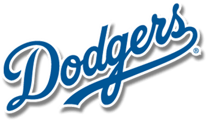 Los Angeles Dodgers Text Logo - Dodgers Png