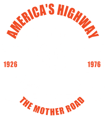 Route 66 Hot Rod Heat Transfers - Logo Hot Rod Route 66 Png