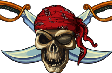 Download Hd Pirates Png Transparent Images - Transparent Transparent Background Pirate Skull Transparent