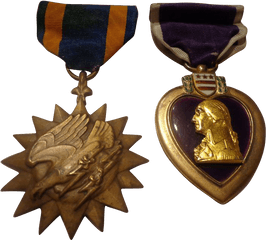 Wwii Medals Navy Marine Corps Pilot - Cost Of Poverty Experience Png