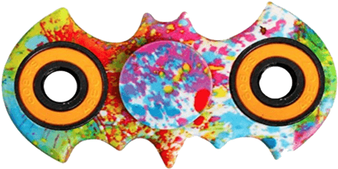 Download Batman Fidget Spinner Png - Fidget Spinner Colorful