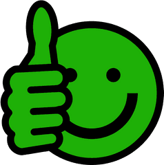 Download Thumbs Up Smiley - Thumbs Up Emoji Green Png Image Thumbs Up Smiley