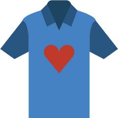 Shirt Clothes Png Icon - Heart