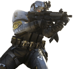 Sdf Soldier Taking Aim Infinitewarfare - Cod Infinite Warfare Art Png