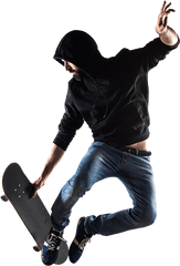 Download Testimonial - Person On Skateboard Png Image With Transparent Background Person On Skateboard