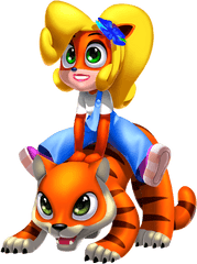 Crash Bandicoot Coco Png - Coco Crash Bandicoot