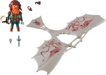 Dwarf Flyer - Playmobil 9342 Png