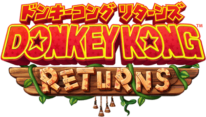 Donkey Kong Country Returns 3d Logo Png - Donkey Kong Country Returns Logo