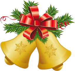 Christmas Bell Png Transparent Images - Transparent Background Christmas Bell Clipart