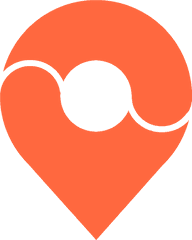 Download Location Symbol Vector Orange - Full Size Png Image London Underground