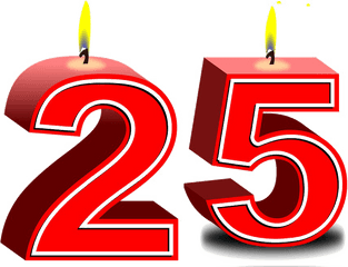 25 Png 5 Image - 25 Birthday Candle Png