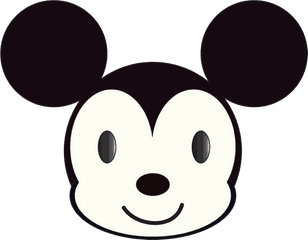 Mouse Emoji Smile Smiley - Myszka Miki Gowa Png