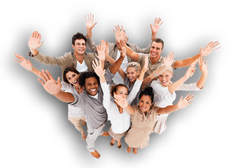 Happy People With Hands Up Png Image - Career Guidance Seminar Mba