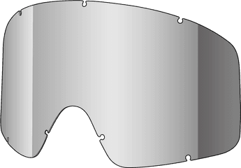 Shred Replacement Lenses Monocle Goggles - Solid Png