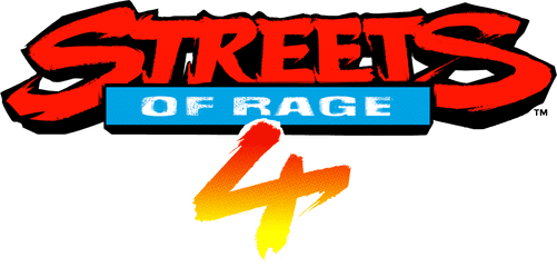 Streets Of Rage 4 Logo - Street Of Rage 4 Icon Png