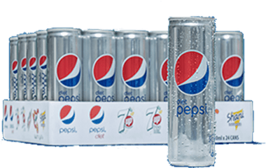 Diet Pepsi 330ml - Seven Up Diet 250 Ml 30 Png