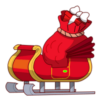 Santa Sleigh Image HD Image Free PNG