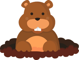 Groundhog Day Teddy Bear Brown For Countdown - Free PNG