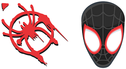 Spider - Spiderman Miles Morales Logo Png