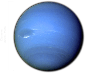 Sun Vs Mercury Venus Earth Mars Jupiter - Planeta Neptuno Real Png
