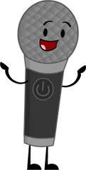 Download Microphone Clipart Black - Inanimate Insanity Microphone Png