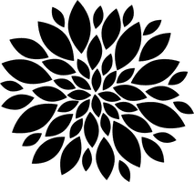 Single Flower Silhouette Free Clipart HD - Free PNG