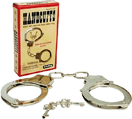 Download Hd Schylling Handcuff Playset - Metal Hand Cuffs Toy Handcuffs Png