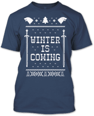 House Stark Winter Is Coming T Shirt Png Logo
