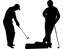 Golf Silhouette Free Download PNG HD