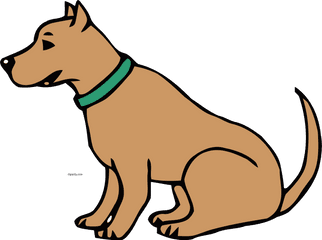 Burlywood Color Dog Clipart Png - Clipart Image Of Dog