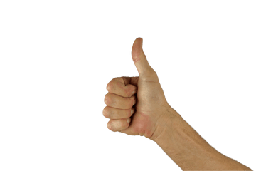 Thumbs Up Hand Png 5 Image - Hand Thumbs Up Transparent