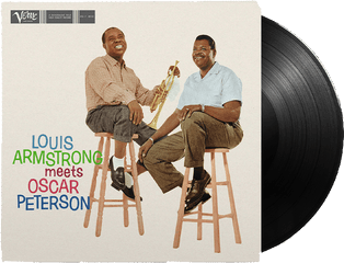 Louis Armstrong U0026 Oscar Peterson Meets Lp - Louis Armstrong Meets Oscar Peterson Png