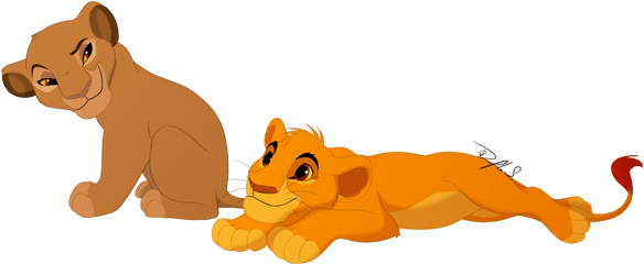 Mufasa Sarabi Tojo Simba Kings Folly - Cub Lion King Nala Png