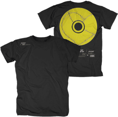 Yellow Record - Hysteria Def Leppard T Shirt Png