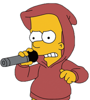 Homer Art Bart Lisa Simpson Thumb - Free PNG