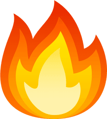 Emoji Flame Fire - Emojione Fire Emoji Png