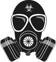 Gas Vector Black Mask Cool - Free PNG