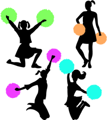 Cheerleading Clip Art - Cheerleader Pom Pom Emoji Png