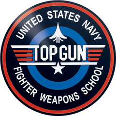 Download Hd Top Gun Logo Quotes - Emblem Png