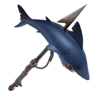 Shark Fish Royale Pickaxe Fortnite Battle - Free PNG