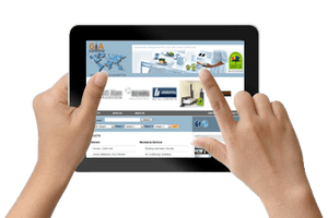 Tablet In Hands Png Image